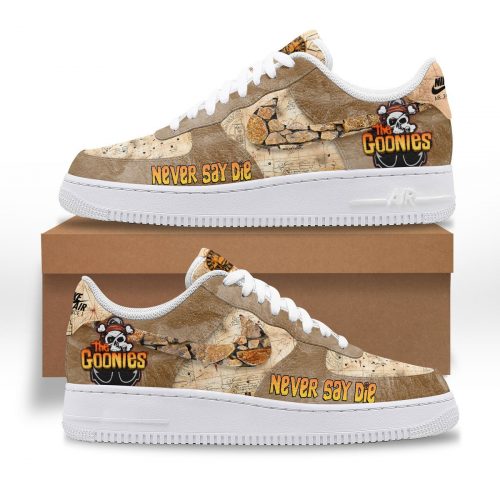 The Goonies “Never Say Die” Limited Edition Air Force 1 Shoes