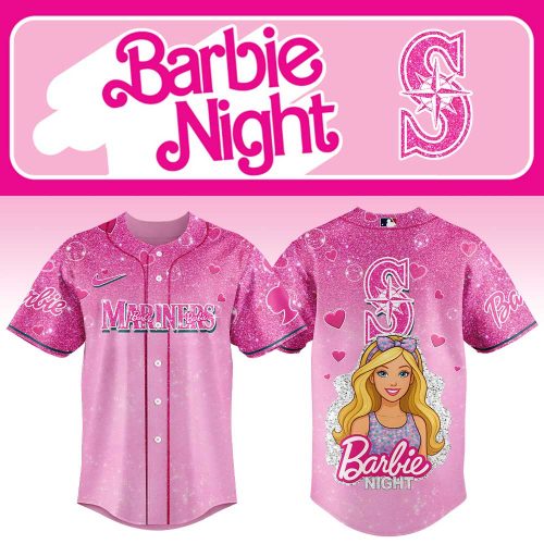 Seattle Mariners Barbie Night Jersey