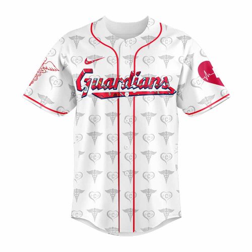 Cleveland Guardians MLB x Nurses Appreciation Baseball Jersey