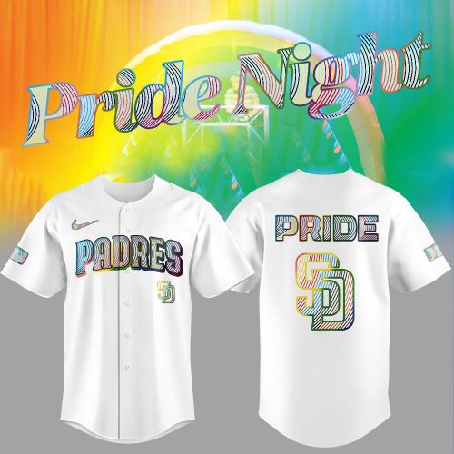 San Diego Padres LGBTQ Pride Night 2025 Jersey