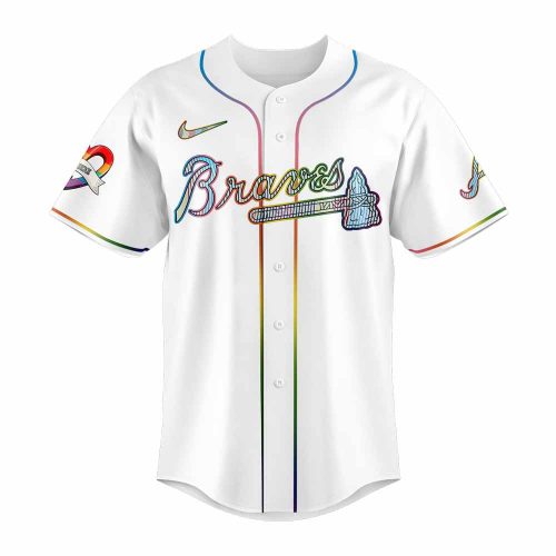 Atlanta Braves LGBTQ Pride Night 2025 Jersey