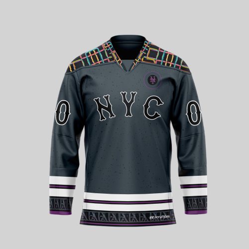 Limited Edition New York Mets Clay Holmes Hockey Jersey 2025