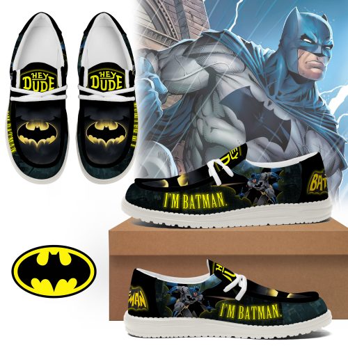 “I’M BATMAN.” New 2025 Hey Dude Shoes