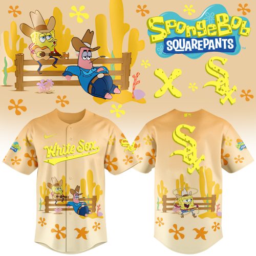 MLB All Teams x Spongebob Squarepants Special Edition Baseall Jersey