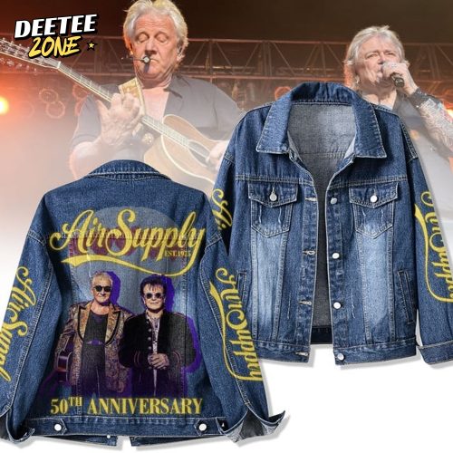 Air Supply 50th Anniversary Denim Jacket