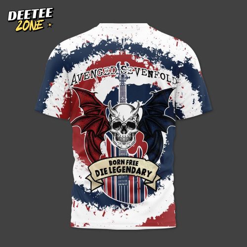 Avenged Sevenfold “Born Free Die Legendary” Special Tee