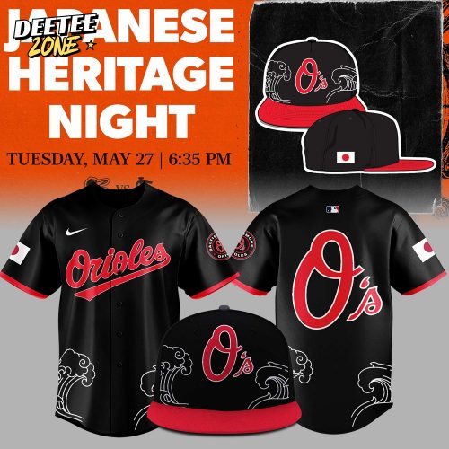 Baltimore Orioles Japanese Heritage Night 2025 Special Baseball Jersey