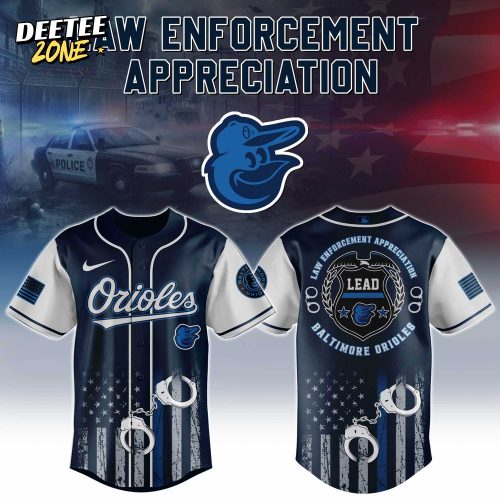 Baltimore Orioles MLB x Law Enforcement Appreciation Day Baseball Jersey