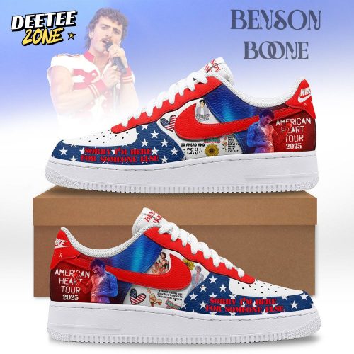 Benson Boone American Heart Tour 2025 Air Force 1 Sneaker
