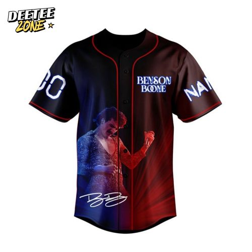 Benson Boone American Heart Tour 2025 Baseball Jersey