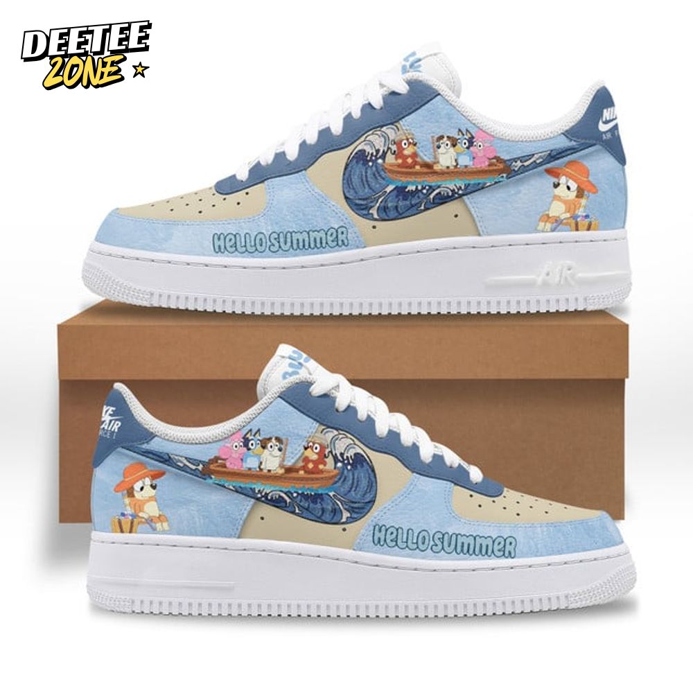 Bluey Hello Summer 2025 Limited Nike Air Force 1 Bluey Hello Summer 2025 Limited Nike Air Force 1
