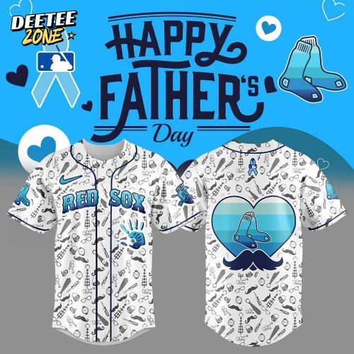 Boston Red Sox MLB x Happy Father Day Baseball Jersey