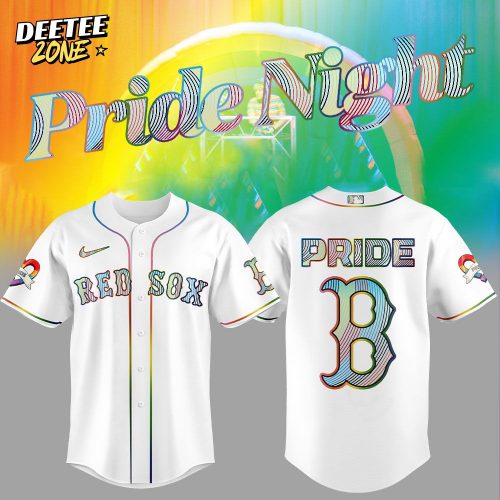 Boston Red Sox MLB x LGBTQ Pride Baseball Jersey