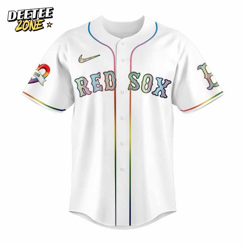 Boston Red Sox MLB x LGBTQ Pride Baseball Jersey