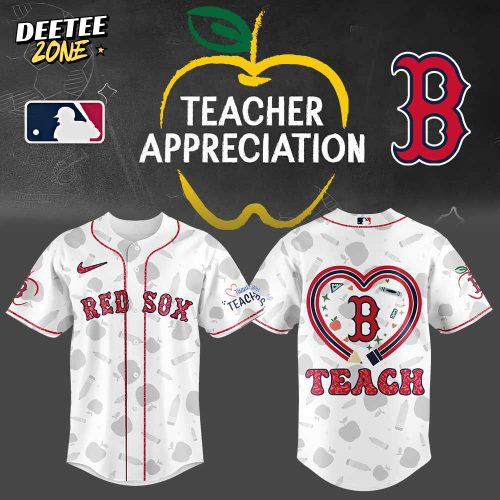 Boston Red Sox MLB x Teacher Appreciation Baseball Jersey