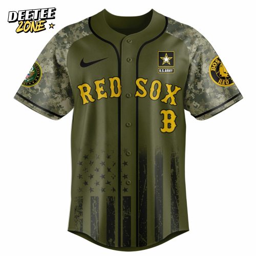 Boston Red Sox MLB x U.S. Army 250th Birthday Celebration Jersey