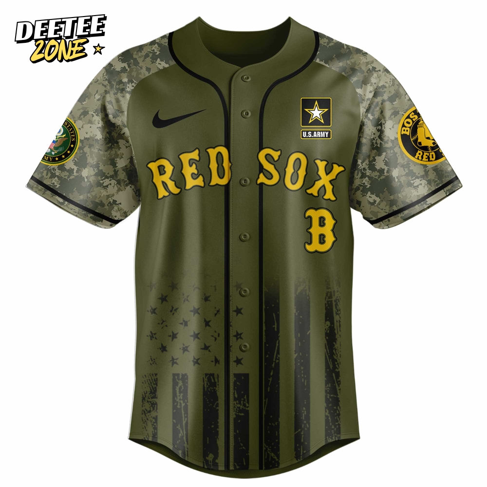 Boston Red Sox MLB x U.S. Army 250th Birthday Celebration Jersey Boston Red Sox MLB x U.S. Army 250th Birthday Celebration Jersey