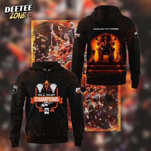 Buffalo Bandits NLL Cup Champions 2025 Limited Edition Hoodie Set