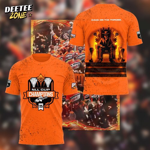 Buffalo Bandits NLL Cup Champions 2025 Limited Edition Shirt