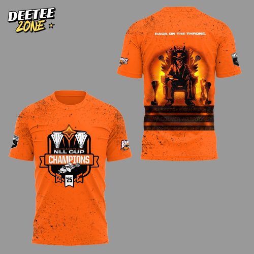 Buffalo Bandits NLL Cup Champions 2025 Limited Edition Shirt