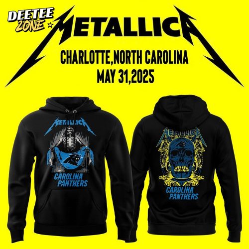 Carolina Panthers x Metallica M72 Tour Pullover Hoodie