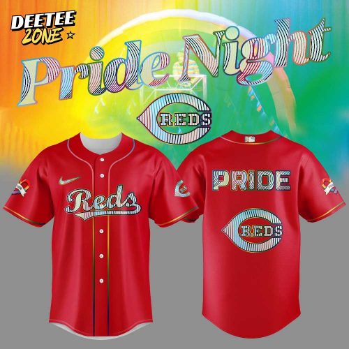 Cincinnati Reds Lgbtq Pride Night 2025 Baseball Jersey