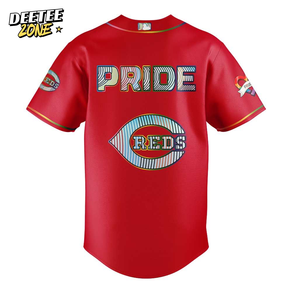 Cincinnati Reds Lgbtq Pride Night 2025 Baseball Jersey Cincinnati Reds Lgbtq Pride Night 2025 Baseball Jersey