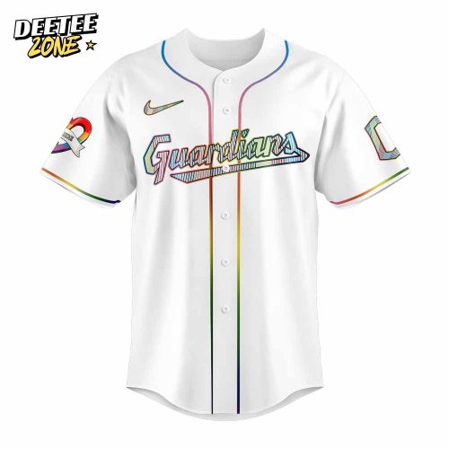 Cleveland Guardians MLB Pride Night Baseball Jersey
