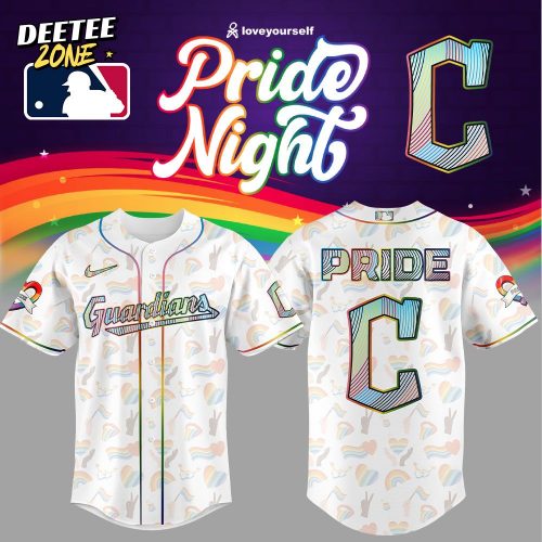 Cleveland Guardians Pride Night 2025 Special Baseball Jersey