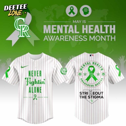 Colorado Rockies MLB x Mental Health Awareness Month Jersey 2025