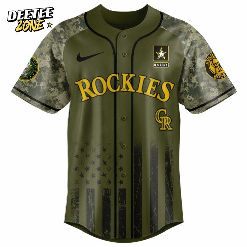 Colorado Rockies MLB x U.S. Army 250th Birthday Celebration Jersey