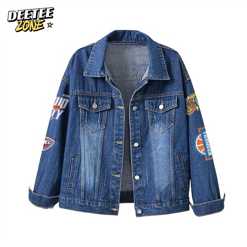 Damn Right I Am A Thunder Fan Now And Forever Premium Denim Jacket