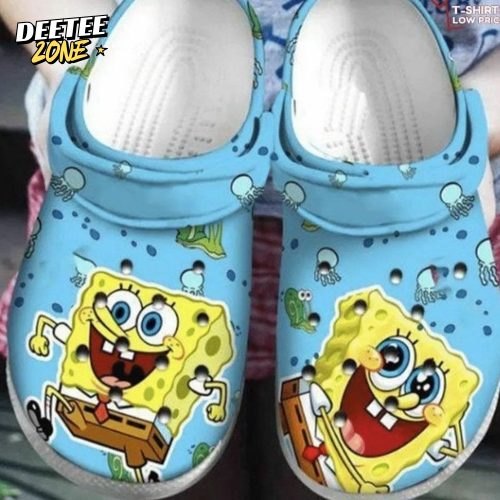 Funny Spongebob Squarepants Cute Crocs Clogs Shoes