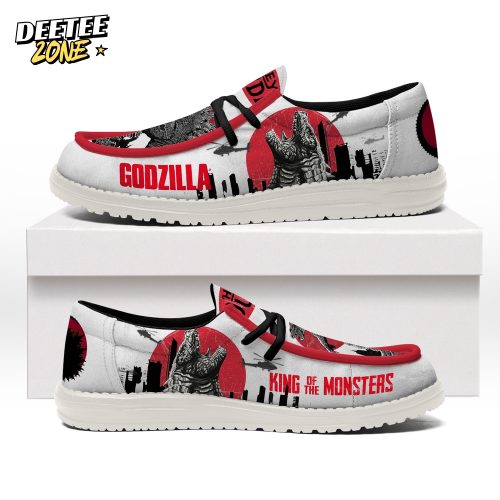 Godzilla “KING OF THE MONSTERS” Hey Dude Shoes