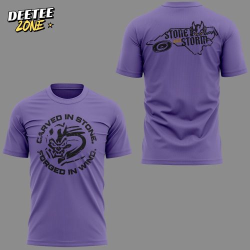 Greensboro Gargoyles “Stone To Storm” 2025 Purple T-shirt
