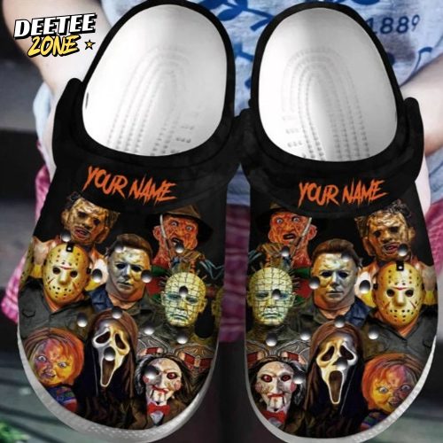 Halloween Horror Movies Crocs Clogs Shoes