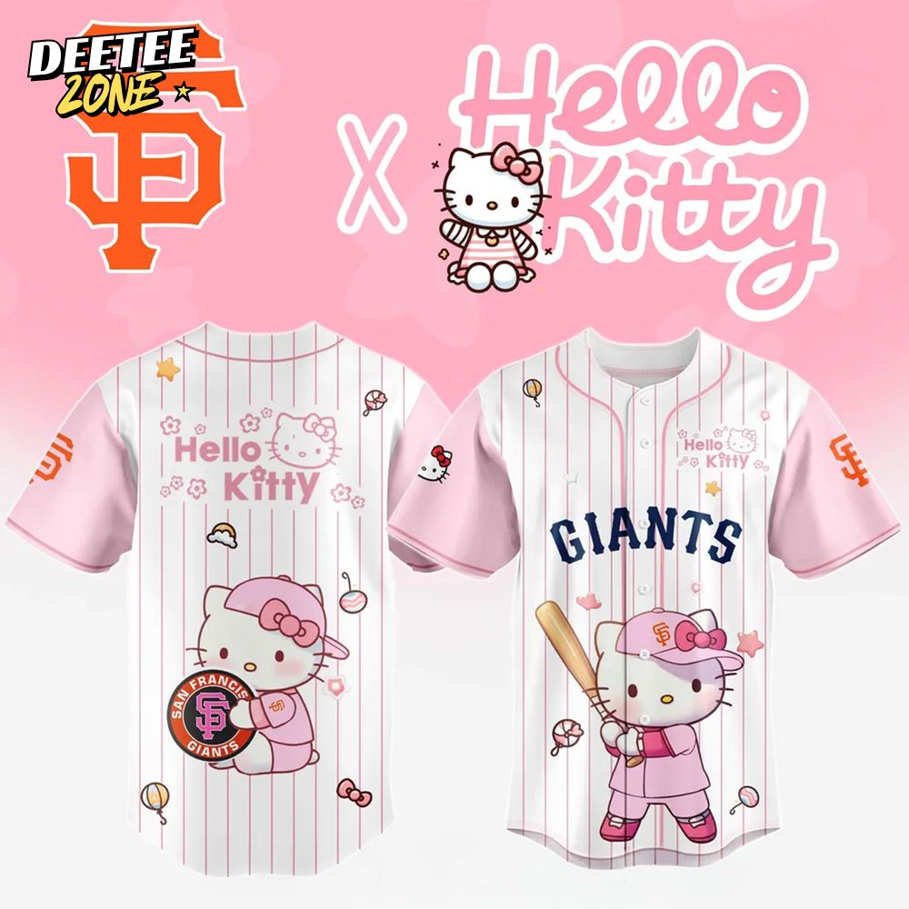 Hello Kitty x San Francisco Giants Pink Jersey for Cute & Loyal Fans Hello Kitty x San Francisco Giants Pink Jersey for Cute & Loyal Fans