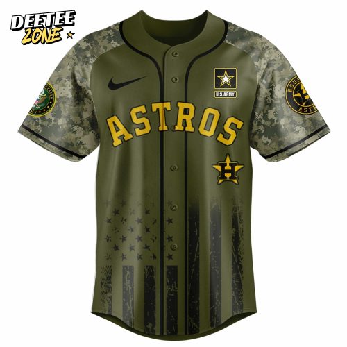 Houston Astros MLB x U.S. Army 250th Birthday Celebration Jersey