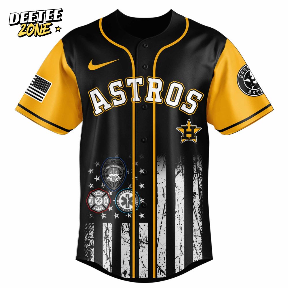 Houston Astros x First Responders Night Limited Edition Jersey Houston Astros x First Responders Night Limited Edition Jersey