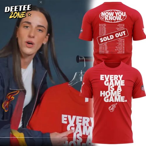 Indiana Fever ‘SOLD OUT’ Tour 2025 Limited Edition Red Tee