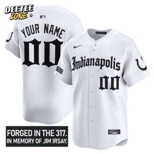 Indianapolis Colts ‘Jim Irsay Tribute’ Personalied Baseball Jersey