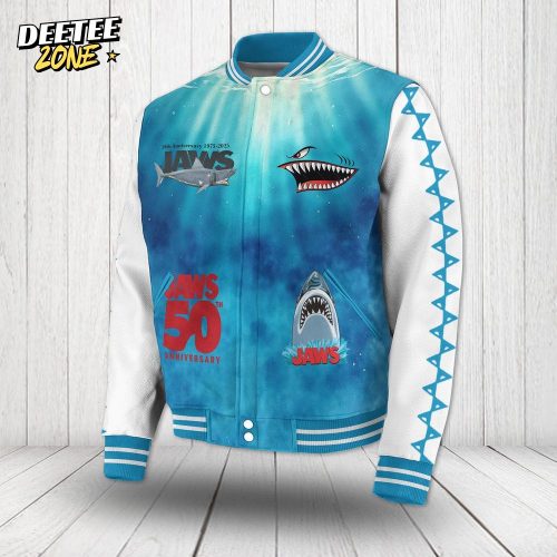 Jaws Movie “Totally Jaw-some” Baseball Jacket