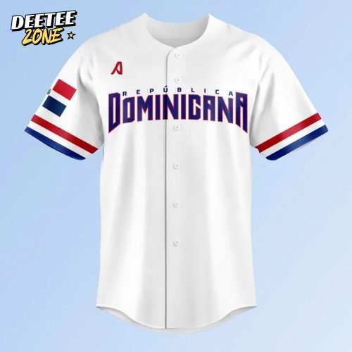 Juan Soto Team Dominican Republic in the 2026 World Baseball Classic Personalized Jersey