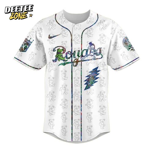 Kansas City Royals MLB x Grateful Dead Baseball Jersey