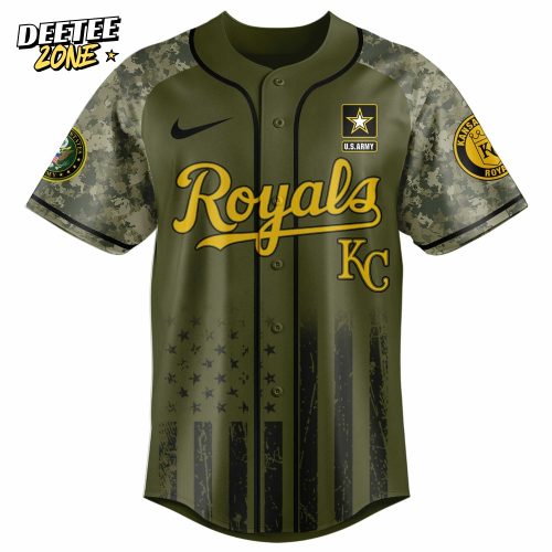 Kansas City Royals MLB x U.S. Army 250th Birthday Celebration Jersey