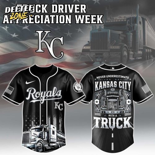 Kansas City Royals Mlb X Truck Driver Appreciation Week Jersey