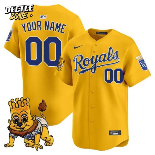 Kansas City Royals “Sluggerrr” Personalized Baseball Jersey