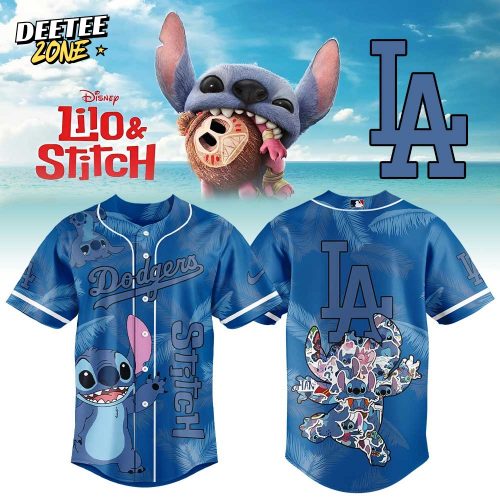 Lilo And Stitch x Los Angeles Dodgers Limited Jersey