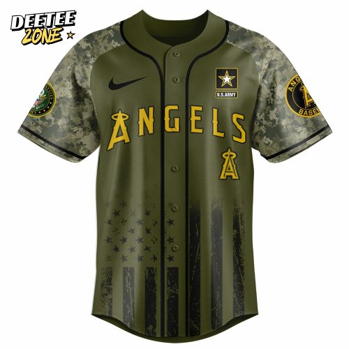 Los Angeles Angels MLB x U.S. Army 250th Birthday Celebration Jersey