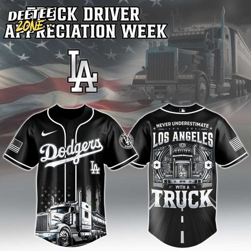 Los Angeles Dodgers Mlb X Truck Driver Appreciation Week Jersey